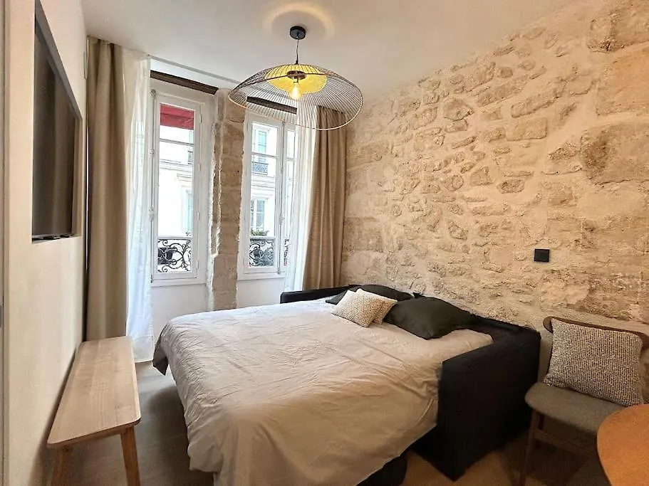 شقة Louvre -notre Dame 2bd, 2bath Ac باريس